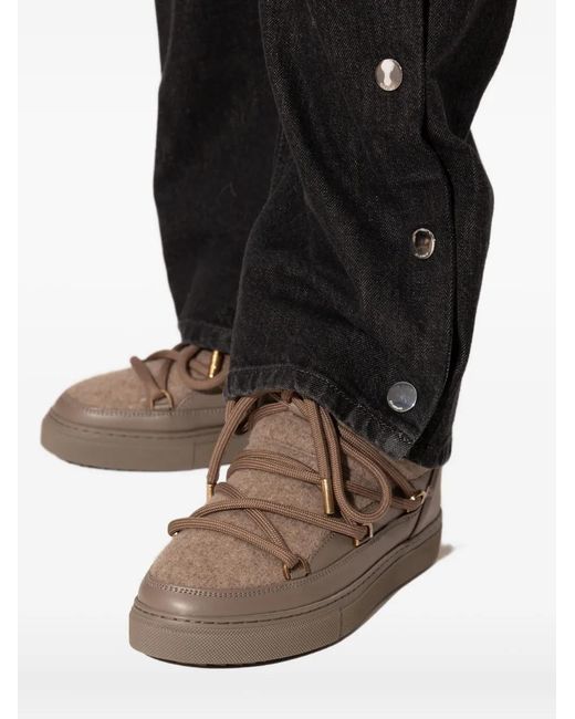 Inuikii Brown Classic Lace-Up Boots