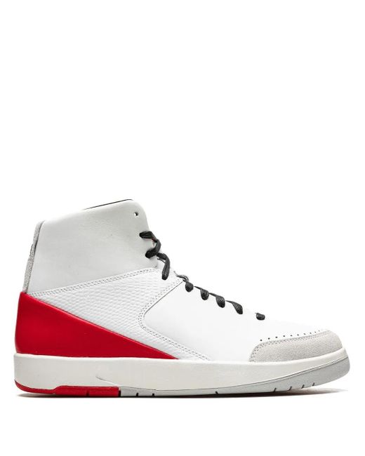 Nike White X Nina Chanel Abney Air 2 Retro Se "Gym" Sneakers
