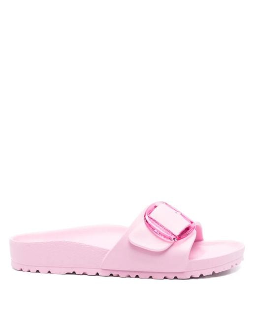 Sandali Slides Madrid di Birkenstock in Pink