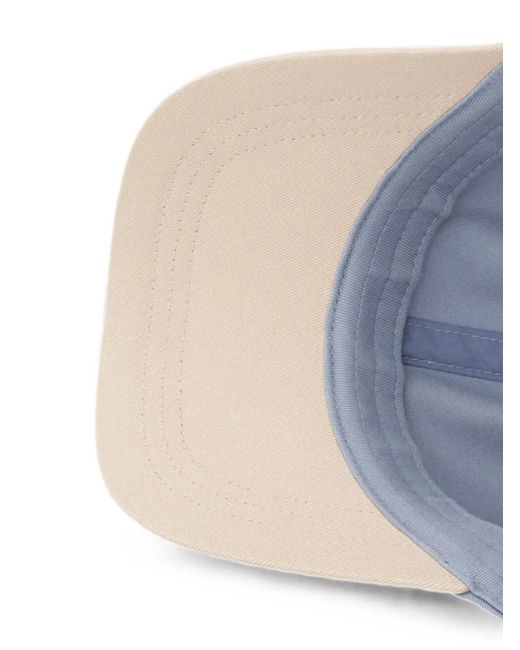 Trussardi Blue Logo-Embroidered Cap for men