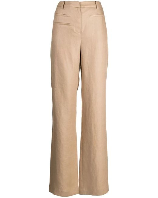 Rejina Pyo Natural Aletta Wide-Leg Trousers