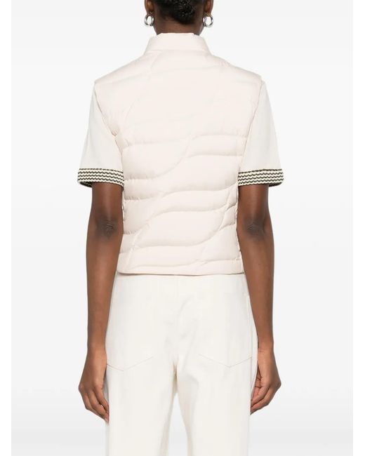Chaleco Huanbiao Moncler de color Natural