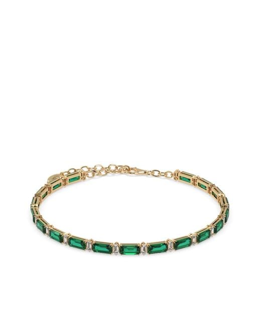 VEYNOU Metallic 14Kt Beyond Eden Emerald Bracelet