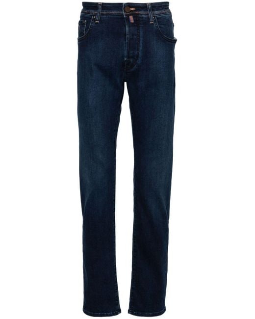 Jacob Cohen Slim-fit Jeans in het Blue voor heren