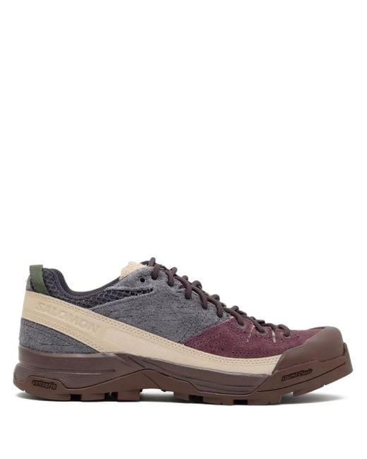 Salomon X-Alp Suède Leren Sneakers in het Brown