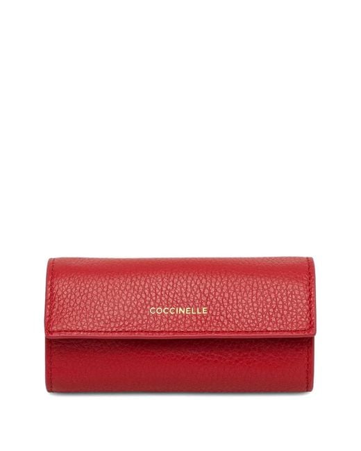 Coccinelle Red Étui Pour Gadget À Design Cylindrique