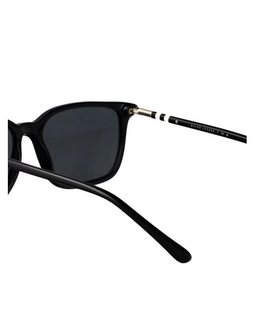 Polo Ralph Lauren Black Square-Frame Sunglasses for men