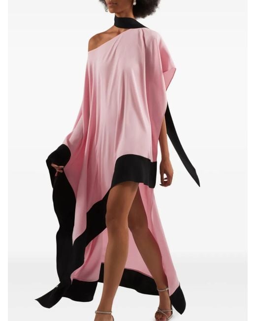 ‎Taller Marmo Pink Kleid mit asymmetrischem Saum