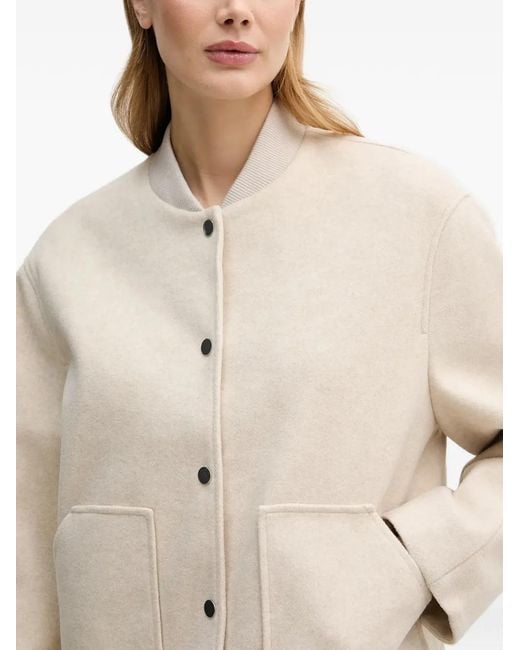 Ouí White Button Pocket Jacket