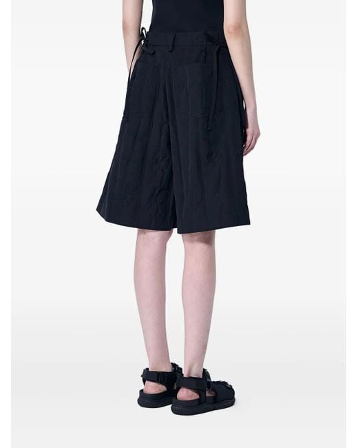 【Cecilie Bahnsen】ANNIKA SHORTS ANNIKA | SHORTS FLORA MATELASSÉ BLACK
