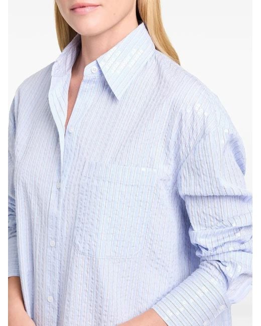 Twp Blue Shirt Big Joe Dress