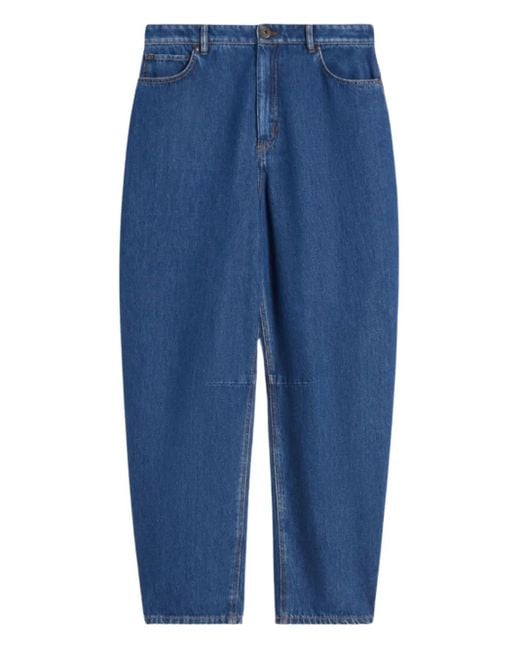 Weekend by Maxmara Jeans Met Barrel Pijpen in het Blue