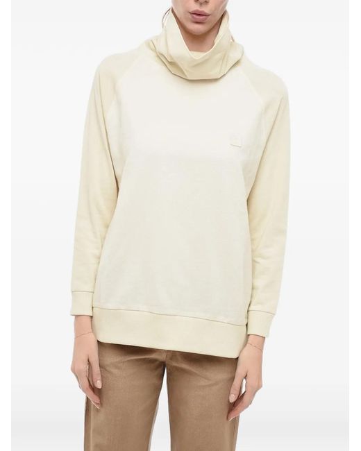 Woolrich Natural Turtleneck Raglan-Sleeve Sweater