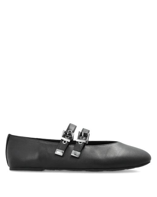 MICHAEL Michael Kors Black Rowen Ballet Flats