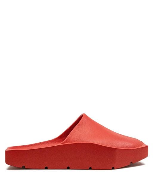 Nike Red Hex "Triple" Mules