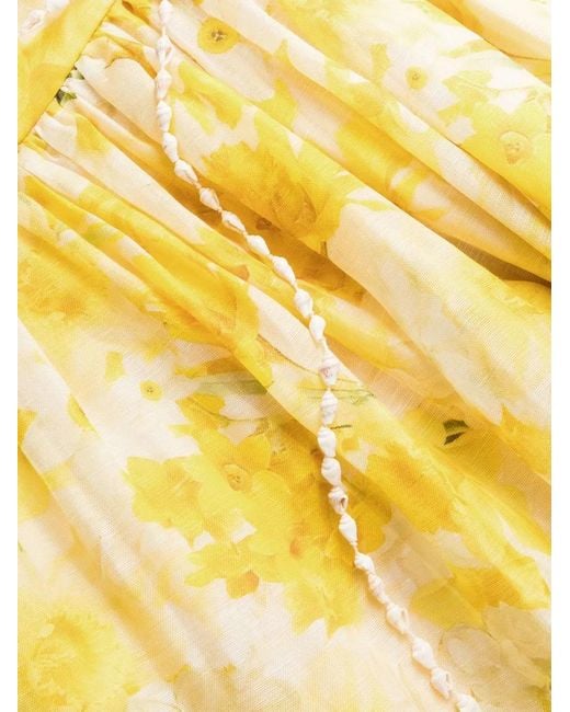 Zimmermann Shell Avondjurk in het Yellow