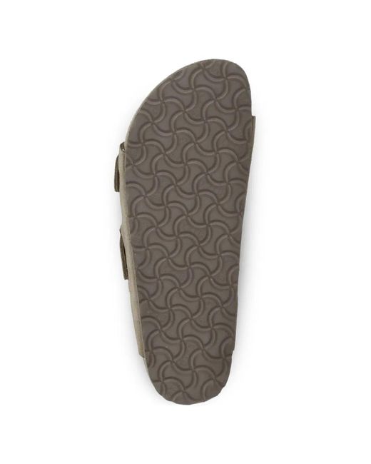 Birkenstock Brown Arizona Buckle-Fastening Sandals
