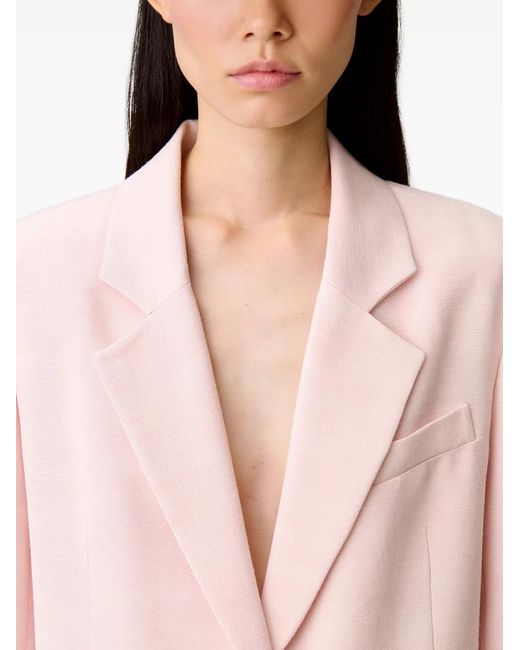 Claudie Pierlot Pink Tailored Blazer