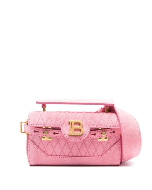 Balmain Pink Small B-buzz Tote Bag