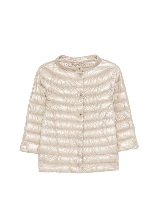 Herno Natural Quilted Jacket