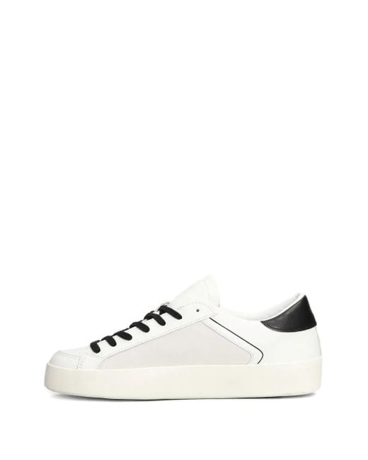 Sneakers Con Inserti di Date in White da Uomo