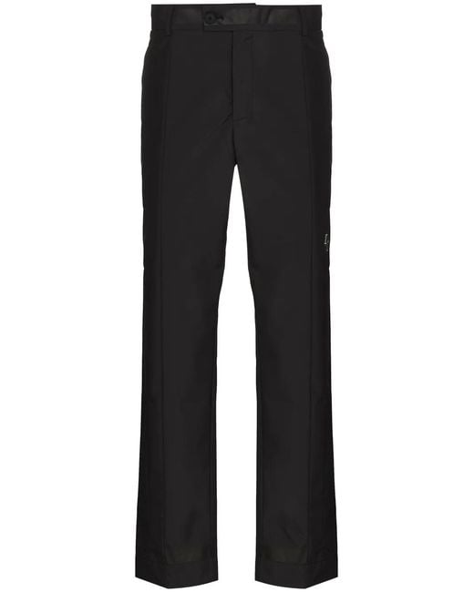 A_COLD_WALL* Black Belted Straight-Leg Trousers for men