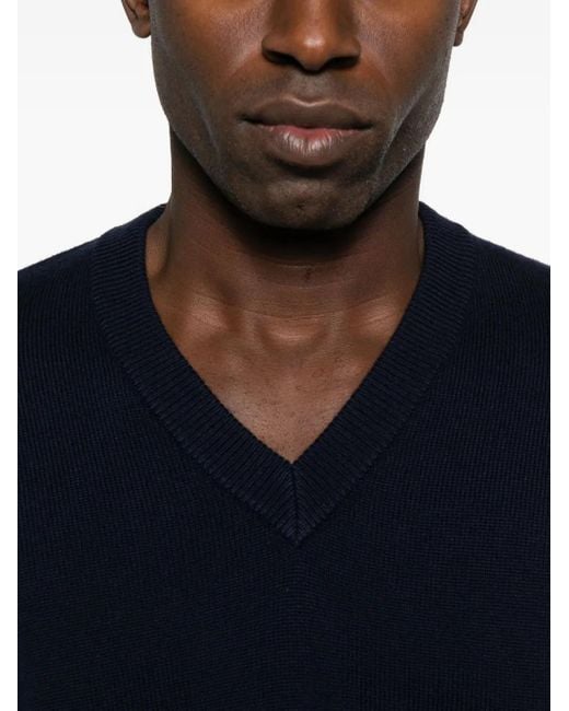 Maglione Con Scollo A V di sunflower in Blue da Uomo