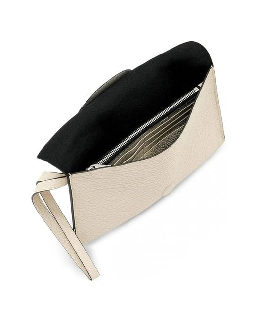 AllSaints Natural Pochette En Cuir