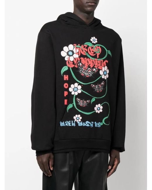 Garbage TV Black Long Sleeve Hoodie