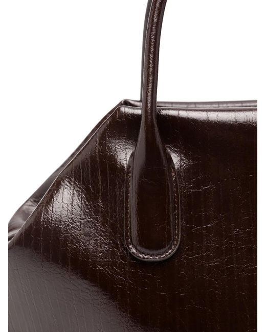 THEMOIRÈ Black Medium Tallia Trank Tote Bag