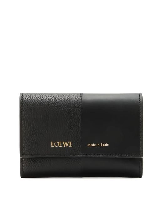 Loewe Black Small Vertical Wallet