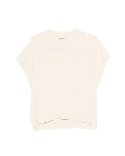 Alysi White Short-Sleeve T-Shirt