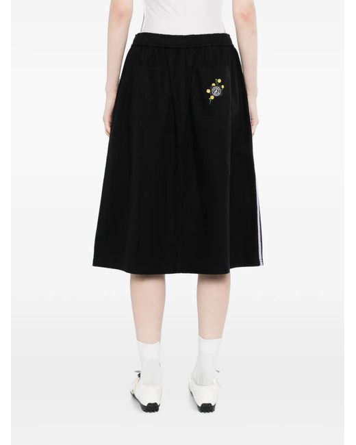 SPORT b. by agnès b. Black Wrap Track Skirt