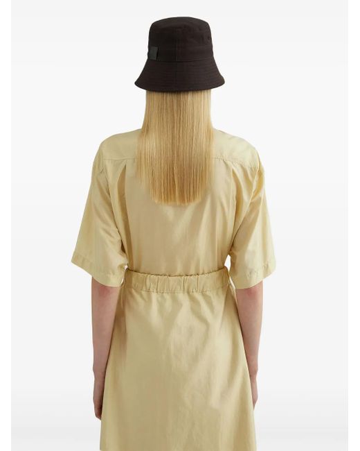 Jil Sander Natural Half-Length Sleeves Shirt
