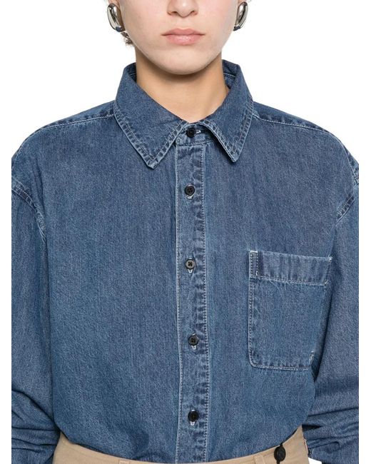 DUNST Blue Pocket Shirt