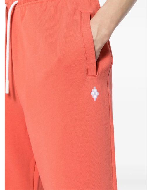 Marcelo Burlon Jogginghose Mit Logo-Stickerei in Red für Herren