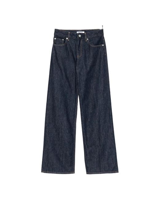Helmut Lang Blue Wardrobe Straight-Leg Jeans