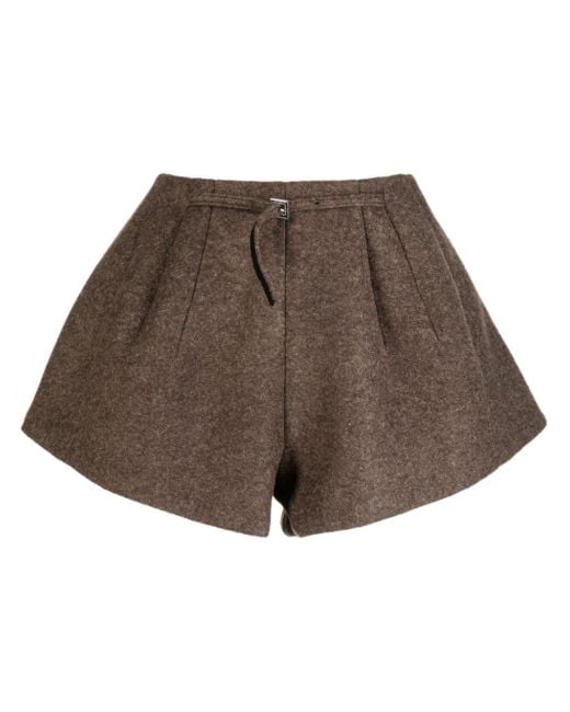 Jacquemus Brown Le Short Boule Shorts