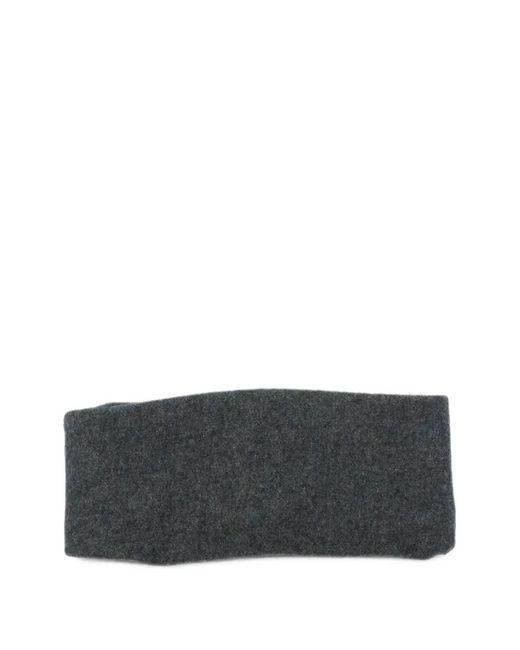 Cortana Gray Melange-Effect Knitted Headband