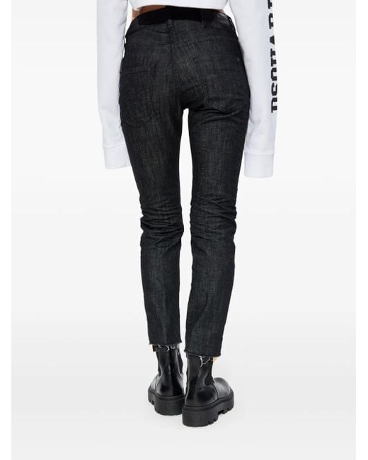 DSquared² Blue Cotton Jeans