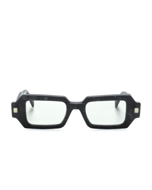 Kuboraum Black Mask Q9 Rectangle-frame Sunglasses