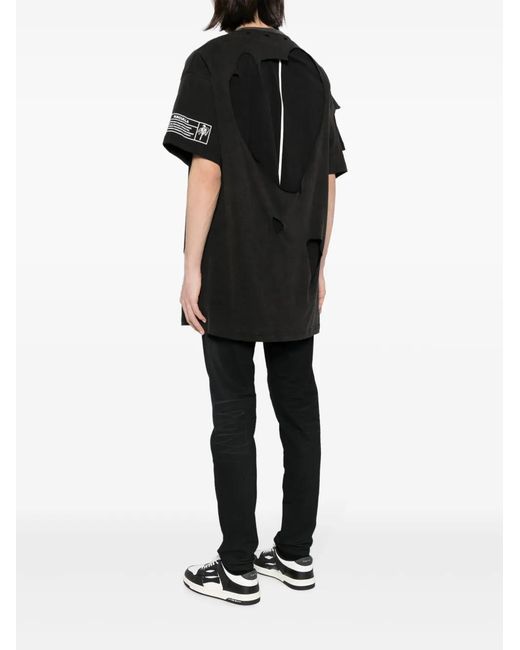 Haculla Black Og Hac Graphic-Print T-Shirt for men