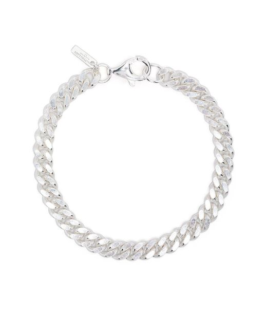 Hatton Labs Cuban Curbchain Bracelet in Silver (Metallic) for Men