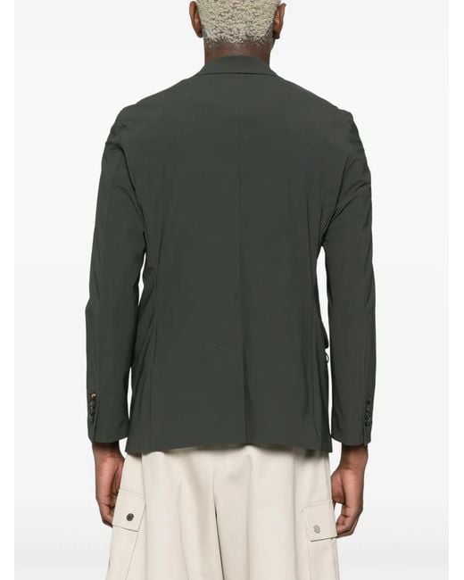 Rrd Green Single-Breasted Blazer for men