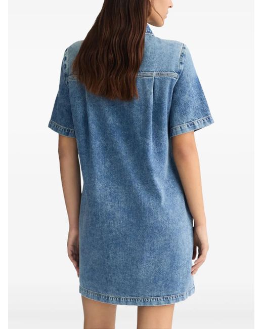 Liu Jo Blue Denim Mini Dress