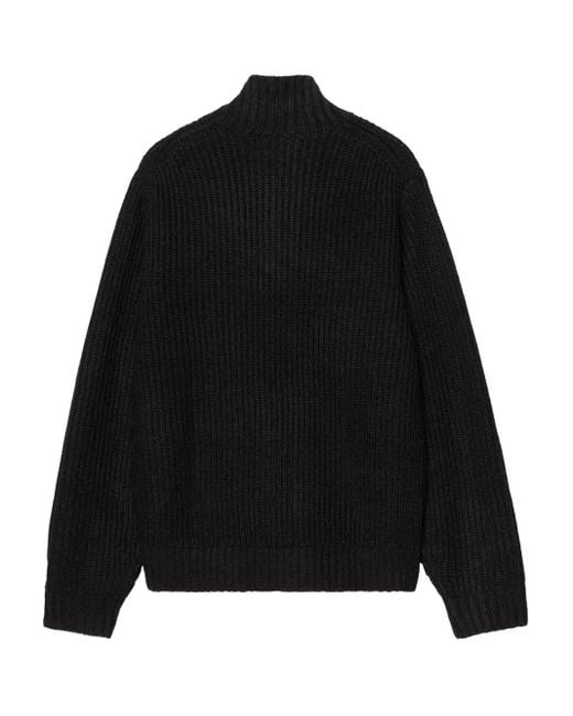 メンズ Carhartt Detroit Half-zip Sweater Black
