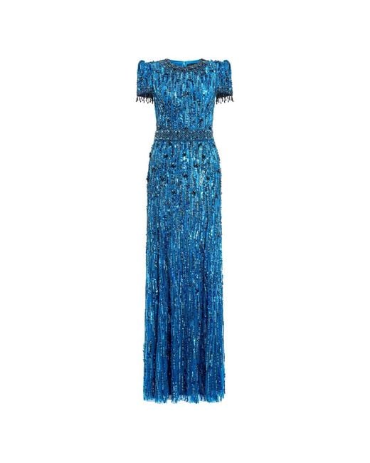 Jenny Packham Blue Roxy Gown