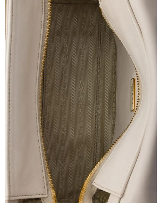 Prada Gray Medium Explore Nappa Shoulder Bag