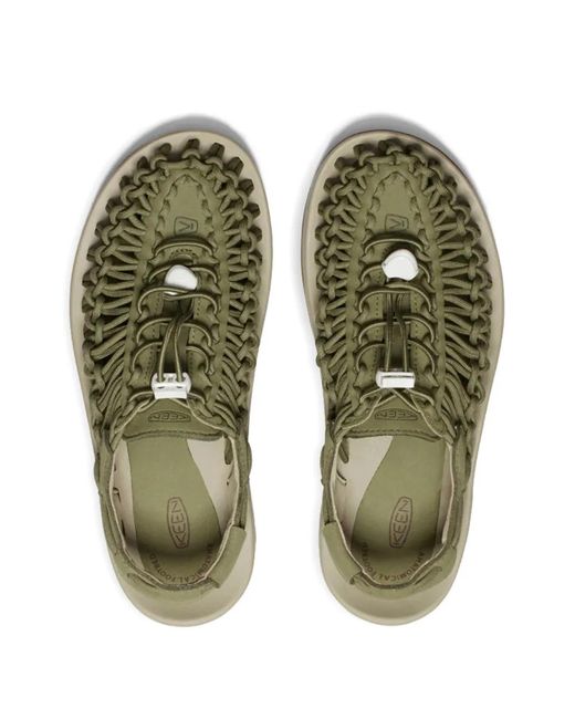Keen Green Uneek Sneakers for men