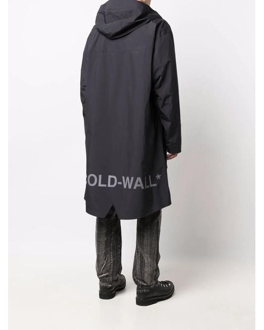 Parka System Con Logo Estampado A_COLD_WALL* de color Black
